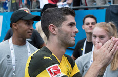Dortmund star banned from winning Man of the Match due to American alcohol laws