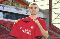 Ex-Ireland U21 international Hoban joins Aberdeen
