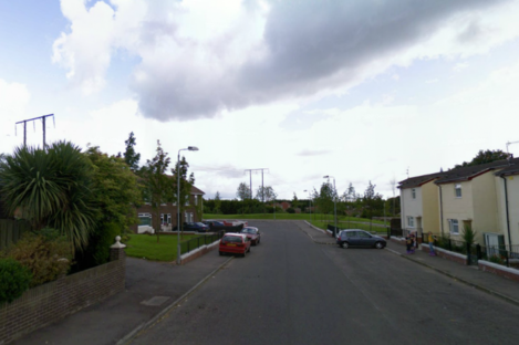 General view of the Glasvey Rise area in Dunmurry