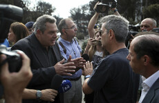 'You left us to God's mercy': Greek Defence Minister confronted as he visits area devastated by wildfires