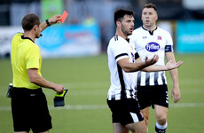 Entertaining first leg between Dundalk and AEK Larnaca leaves Europa League tie in the balance