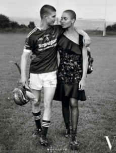 A hurler wearing a GAA jersey features in the latest issue of Vogue Paris