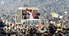 Were you around for the Pope's visit in 1979? We want to see your memorabilia