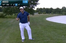 Patrick Reed refused to shoot until a camera crew left his surroundings after someone jingled change