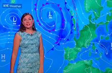 Many viewers noticed that last night's RTÉ weather forecast was more like a blooper reel