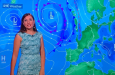 Many viewers noticed that last night's RTÉ weather forecast was more like a blooper reel