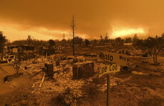 Thousands flee deliberate California fire that has destroyed 500 buildings