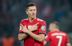 Bayern boss says Man United target Robert Lewandowski is going nowhere