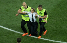 Pussy Riot members arrested again immediately after release for World Cup stunt