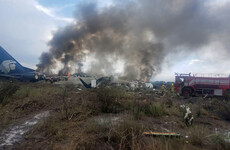 97 injured as Mexican plane crashes at airport in hail storm