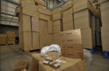 Revenue's cigarette haul is third largest seizure in the history of the  State