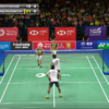 There was a two-minute, 117-shot rally at the Badminton World Championships today
