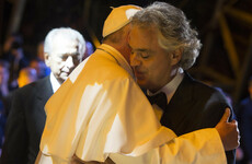 Andrea Bocelli confirmed to perform for Pope at Croke Park