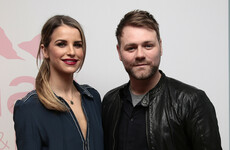 Brian McFadden is "delighted" Vogue Williams is expecting with Spencer Matthews