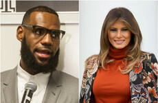 Melania backs NBA star LeBron James hours after after Trump tweets insult