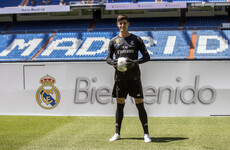 'I dreamt of this moment': Courtois says he has joined the best club in the world