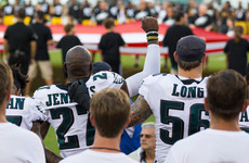NFL players have come up with a new way to protest during the anthem