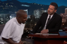 Kanye West was left speechless after Jimmy Kimmel asked about his support for Trump