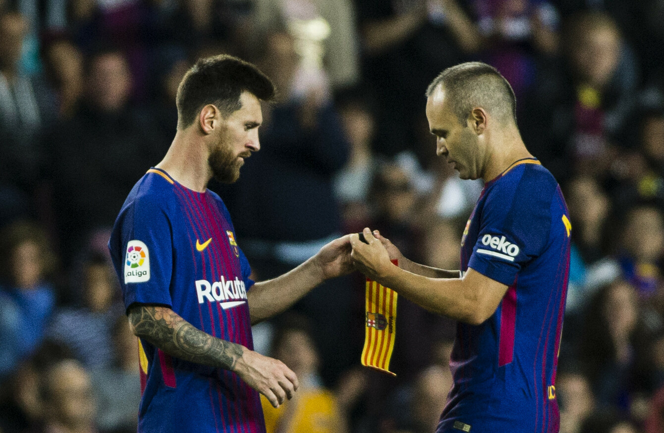 Messi succeeds Iniesta as Barcelona's new club captain · The42