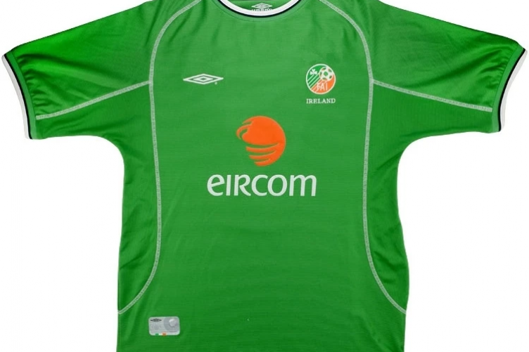 retro irish football jerseys