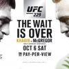 McGregor's return headlines UFC 229 but here's how the rest of the card is looking