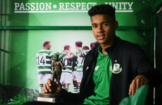16-year-old Shamrock Rovers keeper scoops Player of the Month prize