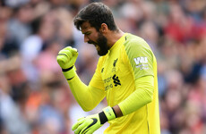 'He's very vocal. That helps me and everyone in the back line' - Van Dijk praises Alisson impact