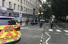 Westminster car crash: Man arrested on suspicion of terrorist offences