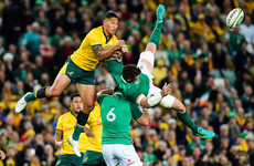 Folau won't alter aerial approach despite ban for challenge on O'Mahony