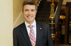 Why the Shelbourne's new boss has learned to open champagne bottles with a golden sword