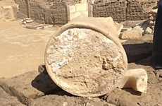 This really, really old piece of cheese has been found in Egypt