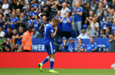 Puel defends Vardy after awful tackle on Ireland international Doherty