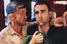 Harry Potter's Tom Felton and Matthew Lewis had a cute reunion on Instagram which fans are loving