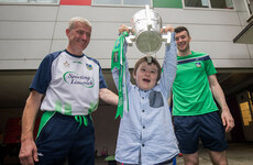 Limerick's All-Ireland champions visit children's hospitals with Liam MacCarthy