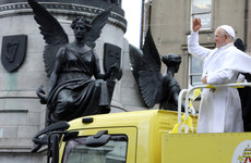 Here's everywhere Pope Francis will be going this weekend