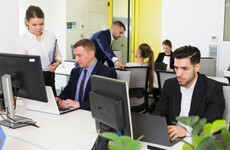 No partitions between desks may be 'healthier' for office workers