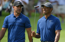 Koepka 'in shock a little bit' that Woods stayed to congratulate him at US PGA