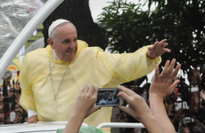 It may rain on the pope's parade during visit to Ireland ... quite literally