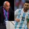 Palestinian FA boss gets 12-month Fifa ban for 'inciting hatred and violence' with Messi comments