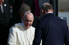 Pope Francis has arrived in Ireland