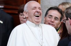 One girl got a selfie with Pope Francis, and it's the highlight of the Papal Visit TBH