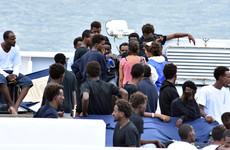 Ireland agrees to take in migrants from boat stranded off Italian coast for almost a week