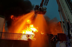 Huge fire at Limerick factory brought under control