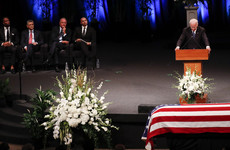 Joe Biden eulogises late friend John McCain as 'giant among all of us'