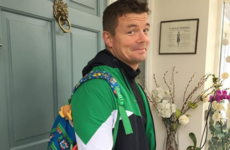 Amy Huberman shared a gas back-to-school photo of Brian O'Driscoll