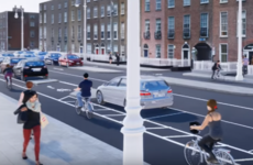 Residents worried about 'high-speed cyclists' on parking protected cycle lanes in Dublin city