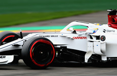 Ericsson walks away unscathed after 220 mph crash in Italian Grand Prix practice round