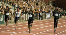 Christian Coleman ran the fastest 100m in more than three years last night