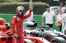 Kimi Raikkonen sets fastest lap in F1 history to claim pole position at Monza