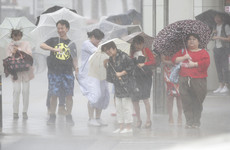 Japan braces for 'very strong' typhoon as authorities warn of floods and landslides